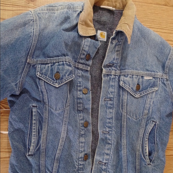 carhartt jeans jacket